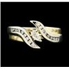 Image 2 : 0.50 ctw Diamond Ring - 14KT Yellow and White Gold