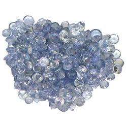 14.77 ctw Round Mixed Tanzanite Parcel