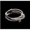 Image 2 : 0.45 ctw Diamond Ring - 14KT White Gold