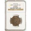 Image 1 : 1837 Liberty - Not One Cent Hard Times Token HT-46 NGC AU58 BN