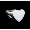 Image 1 : Classic Sterling Silver Heart Ring