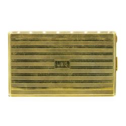 Cartier Cigarette Case - 14KT Yellow Gold