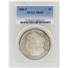 Image 1 : 1880-S $1 Morgan Silver Dollar Coin PCGS MS65