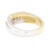 Image 3 : 0.30 ctw Diamond Ring - 14KT Yellow and White Gold
