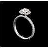 Image 4 : 1.15 ctw Diamond Ring - 14KT White Gold