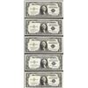 Image 1 : Lot of (5) 1935F $1 Silver Certificate Notes