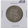 Image 1 : 1858 Seated Liberty Half Dollar Coin