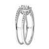 Image 4 : 0.08 ctw Diamond Ring - 18KT White Gold