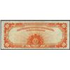 Image 2 : 1922 $10 Gold Certificate Note