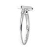 Image 4 : 0.36 ctw Diamond Ring - 18KT White Gold