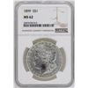 Image 1 : 1899 $1 Morgan Silver Dollar Coin NGC MS62