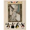 Image 1 : Evans, C.S. retold by. CINDERELLA. 110 p. Coloured frontis and numerous silhouette illustrations...