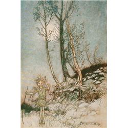 Lamb, Charles and Mary. TALES FROM SHAKESPEARE. 304 p. 13 colour plates by Athur Rackham. 4to, or...