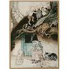 Image 1 : Rackham, Arthur. MOTHER GOOSE THE OLD NURSERY RHYMES. 159 p.. 13 tipped-in colour plates by Arthu...
