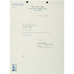 Byrd, Rear Admiral Richard E. (1888-1957), A five cent American postage stamp commemorating "Vi...