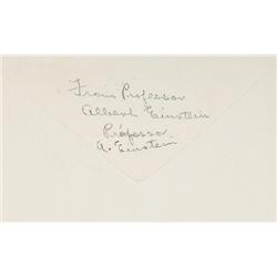 Einstein, Albert (1879-1955), A German "Deutsches Reich 200" postage stamp signed by Albert Ein...