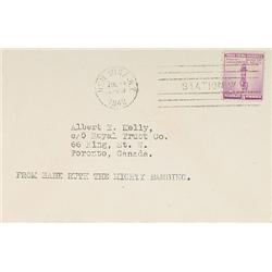 Ruth, Babe (George Herman 1895-1948), A postal stamp from the United States Philippine Islands...