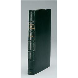 [Binding] Madan, Falconer., BOOKS IN MANUSCRIPT. xv, [1], 188 p.. 8 plates. 8vo, full blue moro...