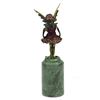 Image 1 : Angel Fairy Red Patina Bronze Statue