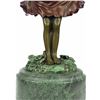 Image 3 : Angel Fairy Red Patina Bronze Statue