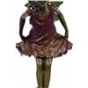 Image 4 : Angel Fairy Red Patina Bronze Statue