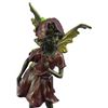 Image 2 : Gold Patina Guardian Butterfly Angel Bronze Figure