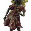 Image 4 : Gold Patina Guardian Butterfly Angel Bronze Figure