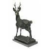 Image 7 : Hunting Buck Stag Hunter Prize Game Bronze Statue