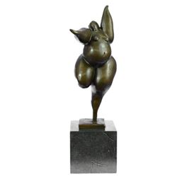 Abstract Baby Got Back Bronze Statue
