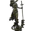 Image 3 : Justice Lady Bronze Sculpture on Marble Base Statue
