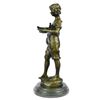 Image 5 : Boy play Violin Bronze Sculpture