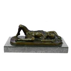 Nude Gay Man Bronze Figurine Statue art