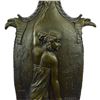 Image 4 : Beautiful Girls Bronze Vase Statue
