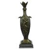 Image 7 : Beautiful Girls Bronze Vase Statue