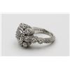 Image 2 : JUDITH RIPKA .925 RING WITH CZ'S. JUDITH RIPKA STERLING SILVER RING WITH CZ'S. SIZE 6.5. ESTIMATE: $