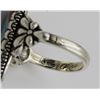 Image 2 : STUNNING CAROLYN POLLACK FLOWER RING STUNNING CAROLYN POLLACK RELIOS STERLING MULTI-GEMSTONE INLAY F