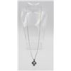 Image 2 : .925 "THAILAND" CROSS WITH MULTI-COLORED STONES STERLING SILVER CROSS WITH MULTI-COLORED STONES. STA