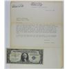 Image 1 : 1935-D $1 SILVER CERT AUTOGRAPHED BY HARRY TRUMAN 1935-D $1 SILVER CERTIFICATE AUTOGRAPHED BY HARRY