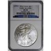 Image 1 : 2010 AMERICAN SILVER EAGLE NGC MS 70 EARLY RELEASE 2010 AMERICAN SILVER EAGLE NGC MS70 EARLY RELEASE