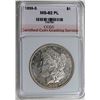 Image 1 : 1899-S MORGAN SILVER DOLLAR CCGS GRADED CHBU PL 1889-S MORGAN SILVER DOLLAR CCGS GRADED CHBU PL. KEY