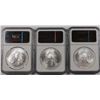 Image 2 : NGC GRADED MS 69 EAGLES: 2000, 2001 AND 2002 NGC GRADED MS69 AMERICAN SILVER EAGLES: 2000, 2001 AND