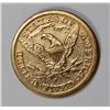 Image 2 : 1874-S $5 GOLD  XF 1874-S $5 GOLD  XF. VERY LOW MINTAGE OF ONLY 16,000. MOST OF WHICH ARE LONG GONE