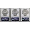 Image 2 : Lot of (3) 1983Mo Mexico Libertad Onza Silver Coins NGC MS65