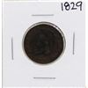 Image 1 : 1829 Draped Bust Half Cent Coin