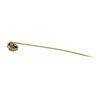 Image 2 : 0.10 ctw Diamond Stick Pin - 14KT Yellow and White Gold