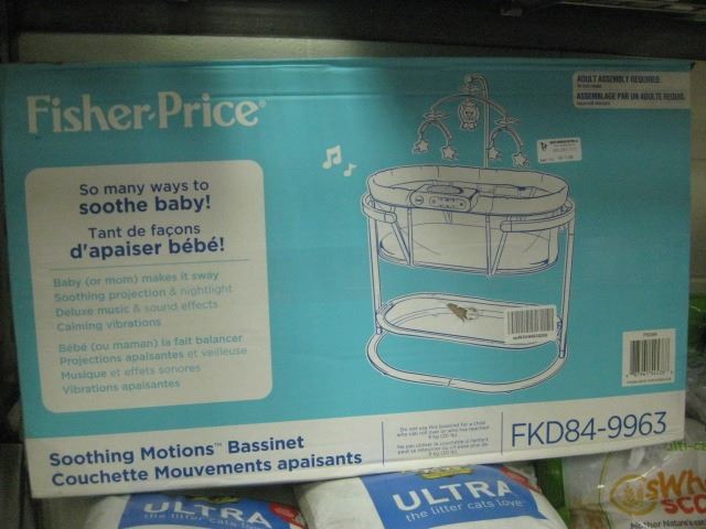 fisher price soothing motions bassinet canada