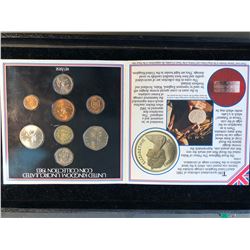 1983 United Kingdom Uncirculated Coin Collection in Original Mint Book
