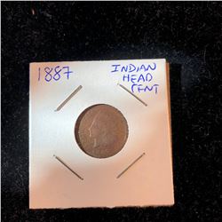 1887 Indian Head Penny