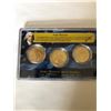 Image 2 : JAMES MADISON 3 Coin Presidential Dollar Set has UNC D Proof and UNC P