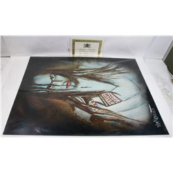 198) "ENCHANTING" WILLIAM VERDULT OIL ON ARTIST